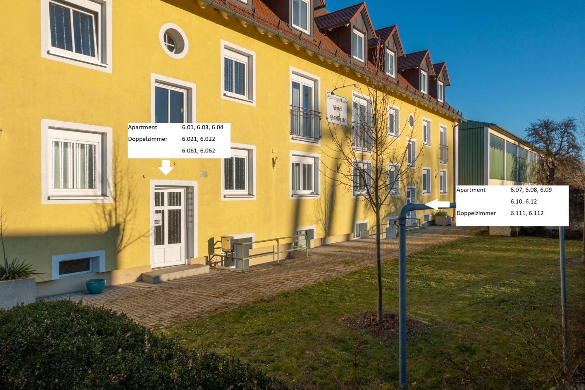 Komfort Apartmenthaus Haslbach FGZ Regensburg Exterior foto